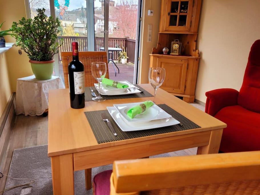 Ferienwohnung Lahnmündung mit kostenlosem Parkplatz Lahnstein Exterior foto