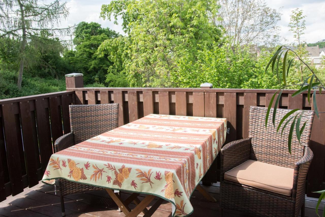 Ferienwohnung Lahnmündung mit kostenlosem Parkplatz Lahnstein Exterior foto